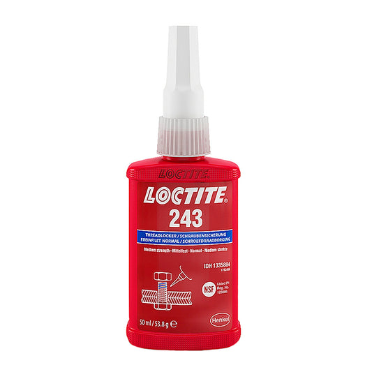 LOCTITE® 243™ FIJADOR DE ROSCAS RESISTENCIA REMOVIBLE 50 ml