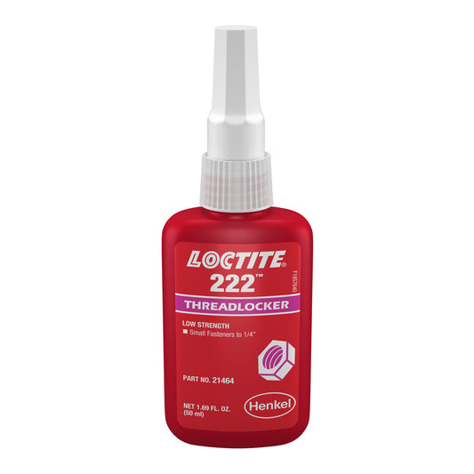 LOCTITE® 222MS™ FIJADOR DE TORNILLOS PEQUEÑOS 50 ml