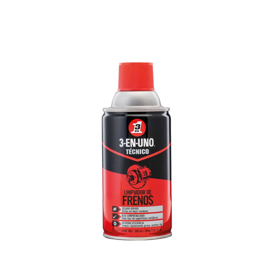 3-EN-UNO TÉCNICO LIMPIADOR DE FRENOS 300ML