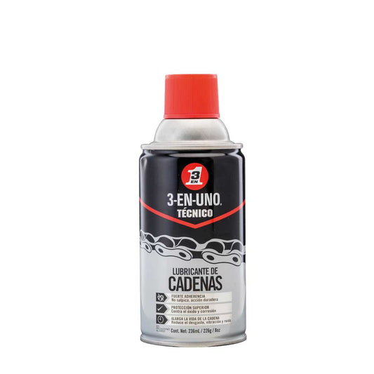 3-EN-UNO TÉCNICO LUBRICANTE DE CADENAS 8OZ