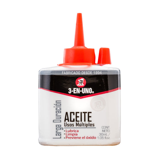 3-EN-UNO ACEITE 30ML (Precio x pieza - Empaque c/24 pzas)